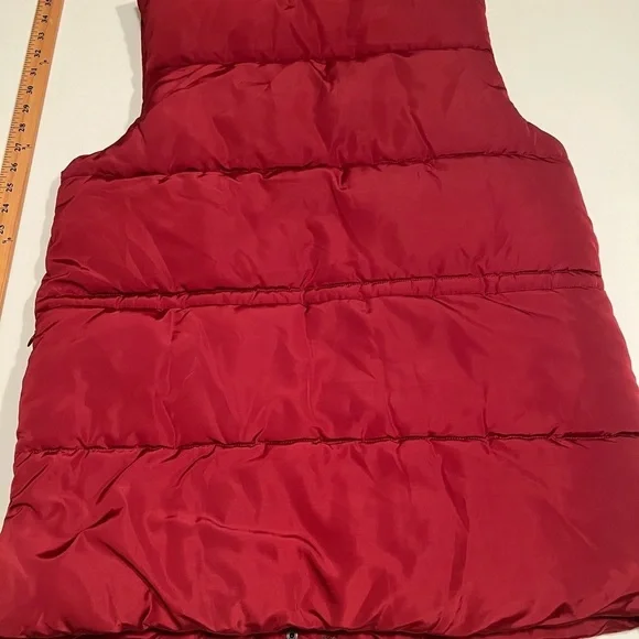 NWT Amazon Essentials Men's Red Thick Puffer Vest Size L🔥🔥 MSRP $50 (B3) - Picture 8 of 8